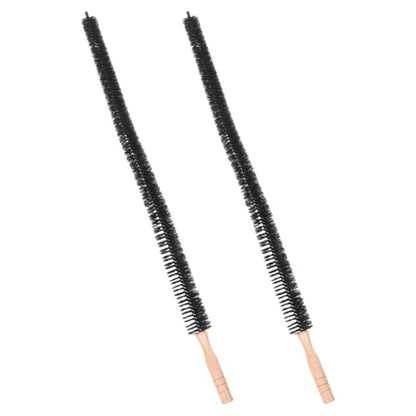 Artibetter 2pcs Washing Machine Cleaning Brush Set with Long Handle, Full Bristle Multi-Purpose Tub and Dryer Vent Cleaner, Flexible Drain and Laundry Appliance Cleaning Tools for Home