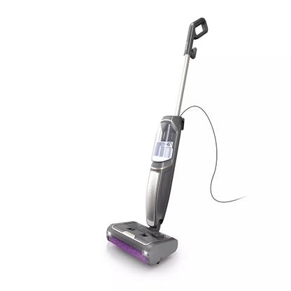 Shark Steam Pickup 3-in-1 Steam Mop Pickup Debris, Deep Scrubs, Steam, & Sanitizes Sealed Hard Floors - All At Once, Lightweight Steam Cleaner for Home with Sealed Hard Floors (Renewed) (Silver) - color: Silver