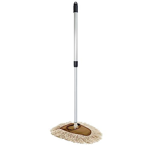Stanley Home Products Washable Nylon Dry Mop - Removes Dust and Dirt from Surfaces and Hard to Reach Areas (Complete Mop) - size: Complete Mop