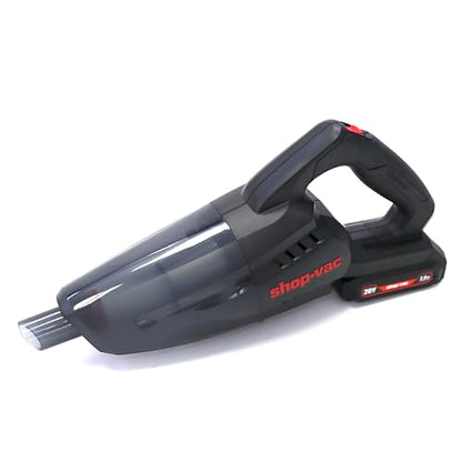 Shop-Vac 5430087 Handheld Vacuum, Cordless Rechargeable Lithium 20V, Lightweight Design, Ideal for Quick Cleanups in Home, Garage, and Vehicle