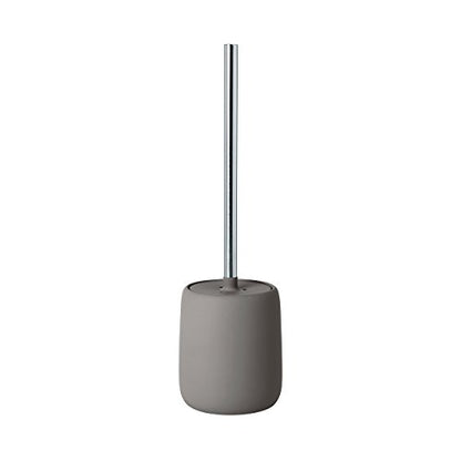 blomus -SONO 69047 Toilet Brush Ceramic/Plastic Satellite Toilet Set Soft Touch Hygienic Freestanding Toilet Brush & Holder Bathroom Accessory (H x W x D): 39 x 11 x 11 cm - color: Satellite