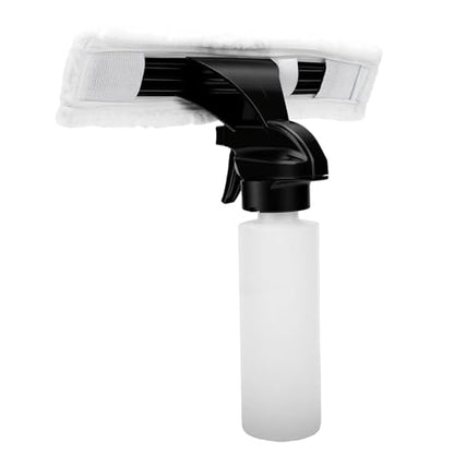 Window Vacuum Squeegee, Portable Handheld Electric Window Cleaner with 3000mAh Battery and Water Suction for Home Glass, Car Windows