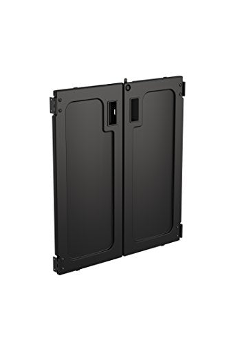 Suncast Commercial Locking Doors for Housekeeping Carts, Duable Accessory for Securing Tools and Supplies, Easy Installation, Black - style: Locking Doors