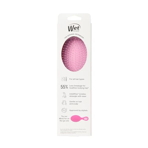 Wet Brush Original Detangler, Ice Cream (Sun Days), Ultra-Soft IntelliFlex Bristles Glide Through Tangles, Detangling Hair Brush (Wet & Dry), Women & Men, Limited Edition - color: Sun Days Ice Cream