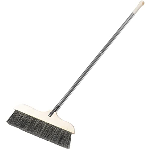 Detachable Handle Soft Bristle Dust Broom for Efficient Floor Cleaning for Hard Reach Corners and Easy Storage