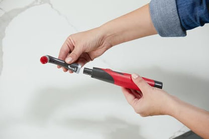 Rubbermaid Reveal Power Scrubber Attachable Grout Head, for Cordless Electric Battery Powered Scrub Brush, Ideal for Bathroom/Tile/Counter/Shower/Tub/Tight Corners & Spaces - style: Grout Head