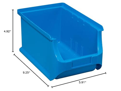 Allit 456208 Size 3 Storage Bin, Blue, 235 x 150 x 125 mm - color: Blue
