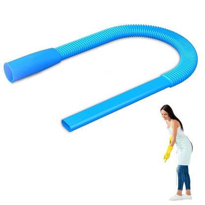 Professional Dryer Vent Cleaning Kit, Compatible with Most Vacuums, Deep Reach Tools for Clogged Ducts & Lint Removal, Flexible Hose Attachment for Dryer Maintenance