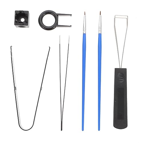 1set Mechanical Keyboard Lubrication Tool Kit Set for Cleaning and Maintenance Includes Keycap Puller and Brush for Easy Use and Storage for Keyboard Enthusiasts