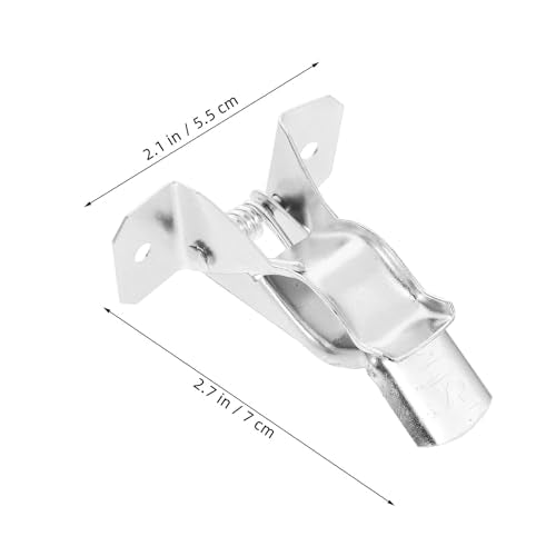 Broom Organizer Wall Mount and Mop Holder 10pcs Set Heavy Duty Iron Construction Wall Mounted Grippers with Hooks for Home Cleaning and Storage Organization