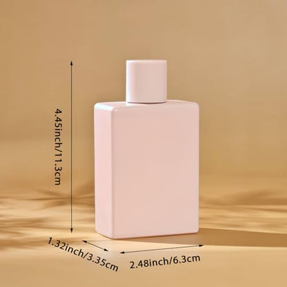 100ml/3.4 Oz Glass Spray Bottle Perfume Atomizer,Empty Refillable Perfume Spray Bottle with 3 Kinds of Dispenser (A5) - style: A5