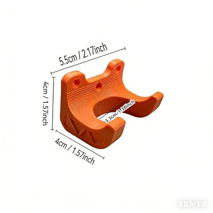 Garden Tool Organizer Wall Hooks – 4-Pack Garage Organization & Broom Holder Wall Mount for Storage – Rustproof Tool Organizers and Storage for Rakes, Shovels, Gardening Essentials