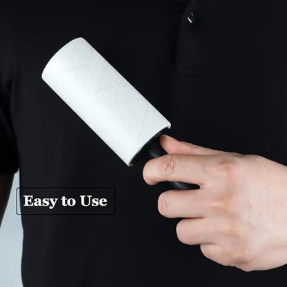 4 inch Lint Roller Refills for Evercare PetLovers Fedicelly Albatross and More Lint Rollers, Extra Sticky 90 Sheets per Refill, Pack of 4 Rolls, 360 Sheets Total (1 1/2 inch Inside Diameter) - size: Inside Dia. 1 1/2 inch