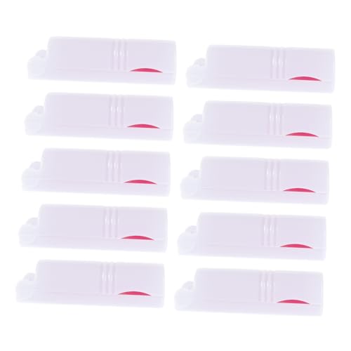 SUPVOX 10Pcs Portable Lint Rollers Washable Lint Removers for Efficient Cleaning Random Colors Home Accessory for Clothes Furniture and Pet Hair