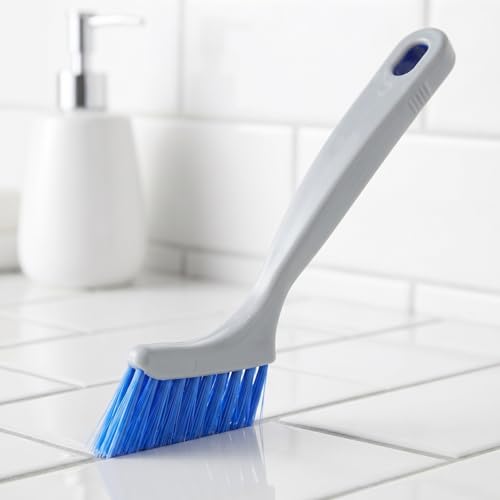 ABOOFAN 20-Pack Groove Cleaning Brushes with Ergonomic Handle – Crevice & Corner Grout Brush Set for Window Tracks, Door Seams, Kitchen Stove Grease