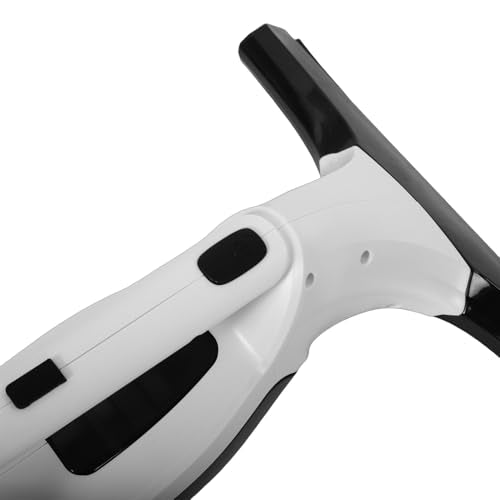 ASHATA Handheld Window Vacuum Squeegee, Strong Suction Electric Glass Cleaner with Wastewater Collection for Windows