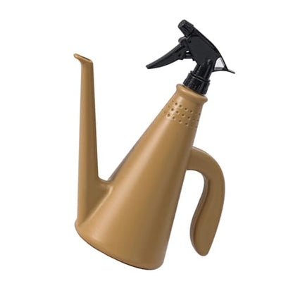 Adjustable Pressure Bottle with Nozzle Heavy Duty Construction & Compact Size for Garden Garden Sprayed Bottle - color: Brown