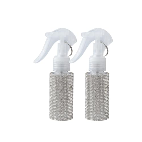 60ml Empty Spray Bottles, Continuous Spray Bottle for Hair, Spray Water Bottle Fine Mist Refillable, Skin Care, Showering Pets, Plants, Travel, Ironing and Cleaning -White - color: White