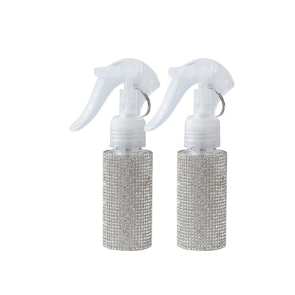 60ml Empty Spray Bottles, Continuous Spray Bottle for Hair, Spray Water Bottle Fine Mist Refillable, Skin Care, Showering Pets, Plants, Travel, Ironing and Cleaning -White - color: White