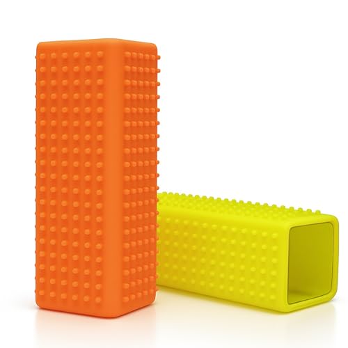 2 Pack Silicone Pet Hair Remover Roller for Furniture, Carpets, Sofas, and Car Interiors