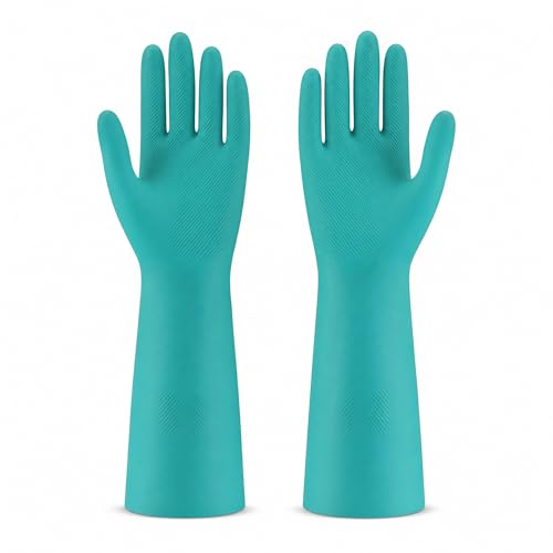 Cleaning Gloves for Kitchen, Bathroom & Household Use, Medium, 1 Pair