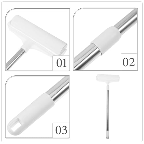 Extendable Lint Roller for Carpet and Furniture Pet Hair Remover with Long Handle Sticky Roller Brush for Dog Hair Lint Crumbs Rugs Sofas Floors Easy to Use and Replace for Home