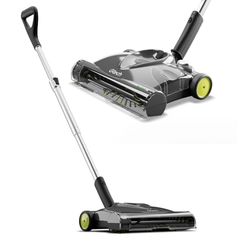 Gtech SW22 Cordless Lithium Carpet and Hardwood Floor Sweeper - Cordless Adjustable Vacuum - Up to 90 Minutes of Runtime - Rechargeable 7.4v Li-ion Battery - Lightweight (3 lbs.) - style: Lithium Sweeper SW22