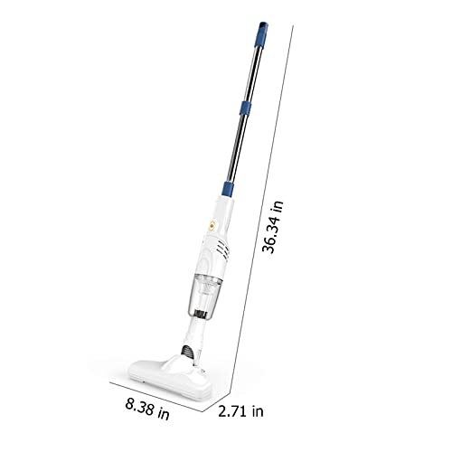 Vacuum Cleaner 60W Handheld Stick Vacuum with 30 Mins Long Runtime, Lightweight Pet Hair Vacuum Upright Vacuum Cleaner for Carpet Hard Floor Keyboard Floor Vleaner Machine
