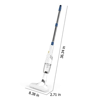 Vacuum Cleaner 60W Handheld Stick Vacuum with 30 Mins Long Runtime, Lightweight Pet Hair Vacuum Upright Vacuum Cleaner for Carpet Hard Floor Keyboard Floor Vleaner Machine