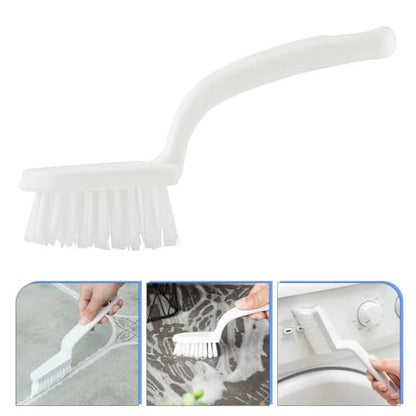 UPKOCH 5pcs Crevice Cleaning Brush Set White Household Groove Floor Window Track Seam Cleaning Tool for Narrow Spaces
