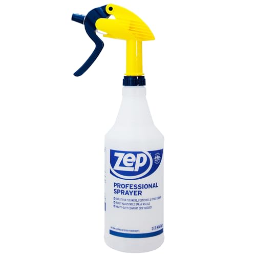 Zep Professional Sprayer Bottle - 32 oz (Case of 36) - HDPRO36 - Versatile Adjustable Nozzle, With A Fine Mist or Powerful Spray; Refillable For Diluted Concentrate