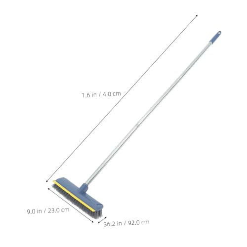 Garneck Sweeping Broom House Broom Soft Bristle Long Handle for Indoor Cleaning