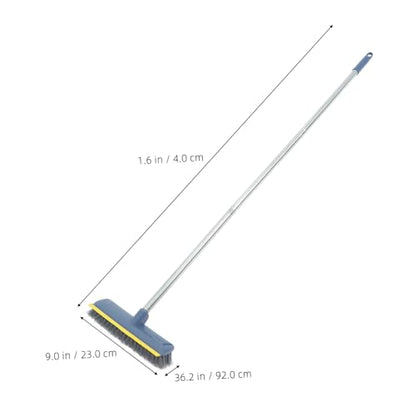 Garneck Sweeping Broom House Broom Soft Bristle Long Handle for Indoor Cleaning