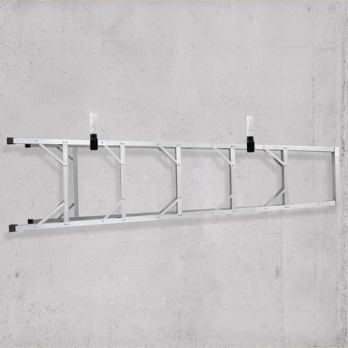 Pack of 2 Stainless Steel Hooks for Garage Storage Space Saving Wall Mount Tool Cable Hangers Extension Cord Organizers