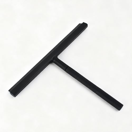 Shower Squeegee for Glass Doors with Detachable Handle, Silicone Window Squeegee for Shower Glass, Streak-Free Bathroom Cleaner for Mirrors, Windows & Tile