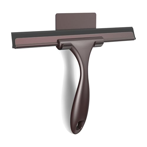 SetSail Squeegee for Shower Glass Door Stainless Steel Shower Squeegee for Glass Doors All-Purpose Window Squeegee for Car Windshield Cleaning 10 Inches,Bronze - color: Bronze, size: 10 inches