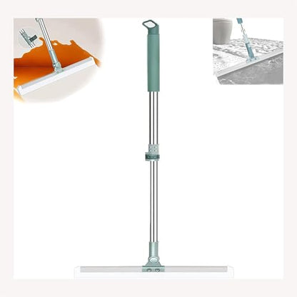 Multifunction Scraping Broom Silicone, Retractable Silicone Floor Magic Scrubroom for Floors, Glass, Windows.(Comes with 3 Replacement Silicone Strips) 35'' - color: 35''
