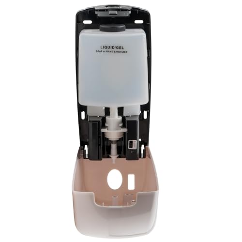 Winco Pur-Clean Automatic Liquid Soap Dispenser, 35 Ounces, White - color: White, style: Auto Liquid