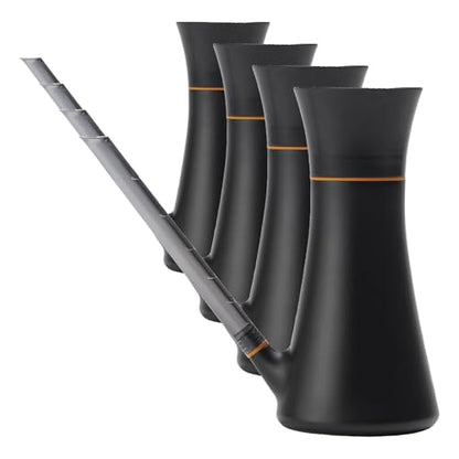 Fiskars Indoor Watering Can,Long Reach Spout for Precision Hydration on House Plants,Flowers&Garden,Anti-Drip Nozzle with Translucent Volume Markings,Ergonomic Recycled Plastic Body,40 oz,(Pack of 4) - size: Watering Can (Pack of 4)