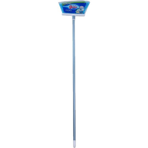 Quickie All-Purpose Angle Broom, Flagged Bristles, Angle Broom for Garages, Courtyard, Sidewalks, Decks and Outdoor Surfaces, Perfect for Home Kitchen Room Office Floor (Pack of 2) - size: Pack of 2