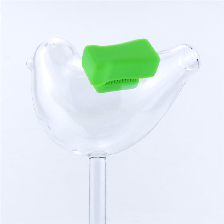 Green Piece® Green Silicone Magnet Cleaner - Perfect for your Glass Pieces and Vases - Clean Smarter and better. Remove Resin and Tar - Clean hard to reach areas - Excellent for all glass. - color: Green