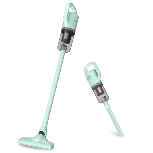 KEROMEE Cordless Vacuum Cleaner, Handheld Stick Mini Lightweight 2-in-1 Vacuum for Pet Hair Hardwood Floor Cat Litter Home Cleaning - style: Cordless