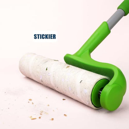 10 inch Mega Lint Roller Refills for Evercare Smart Design Layers Large Mega Lint Rollers and More, 50% More Pickup, 60 Sheets per Refill, Pack of 6, 360 Sheets Total - size: 10 inch