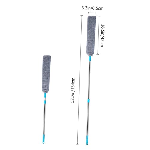 Alipis Long Handle Duster for Home Cleaning Flexible Wand for Efficient Dust Removal Under Furniture Car and Electronics Present for Homeowners
