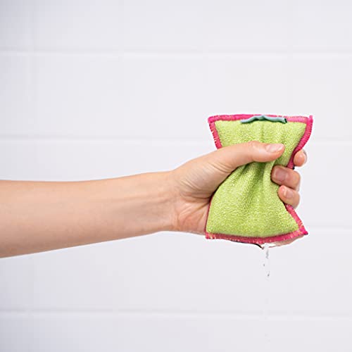 Nano Sponge Cleaning Sponges. Supersized Everyday Heavy Duty Household Kitchen and Dish Sponge. 2 Pack. 4.5 x 3 - size: 4.5x3 Inch (Pack of 2)