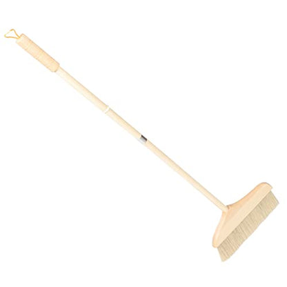 Soft Bristle Broom for Dusting Sweeping Detachable Handle Long Reach Floor Cleaning for Home Office Rv