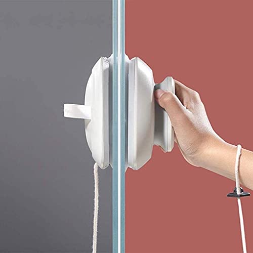 Double-sided Magnetic Window Cleaner Glass Wiper for Double Glazed Windows with Thickness of 0.5"-1.0"(15-24mm) Useful Glass Cleaning Tools