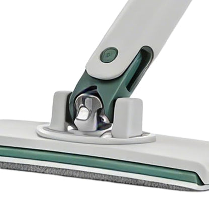 No Touch Clamp Mop, Reusable Hardwood Floor Cleaner, 4 Cloths, Efficient Cleaning Tool for Tile, Glass, or Wood Surfaces, Apartment and Homes Floor Mop, Easy Maintenance - size: 71 cm