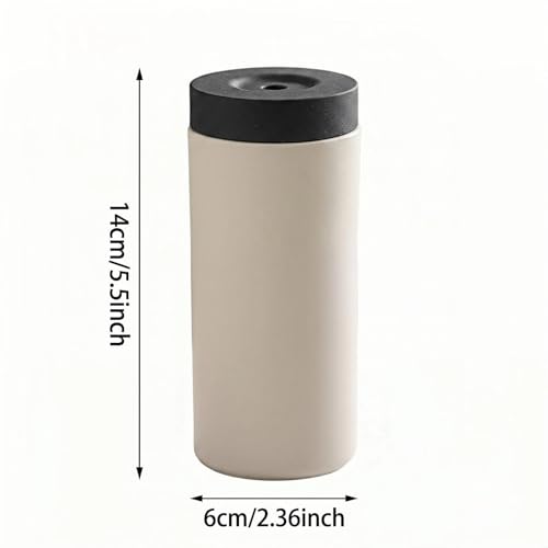 Dish Soap Dispenser for Kitchen, Silicone Squeeze Bottle for Dish Detergent (Taupe) - color: Taupe