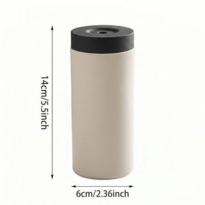 Dish Soap Dispenser for Kitchen, Silicone Squeeze Bottle for Dish Detergent (Taupe) - color: Taupe